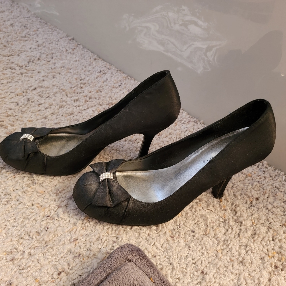 Black heels
